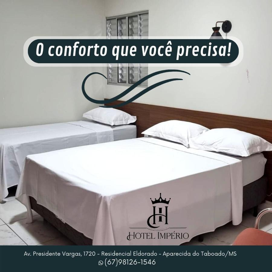 Hotel Imperio Aparecida do Taboado Exterior foto